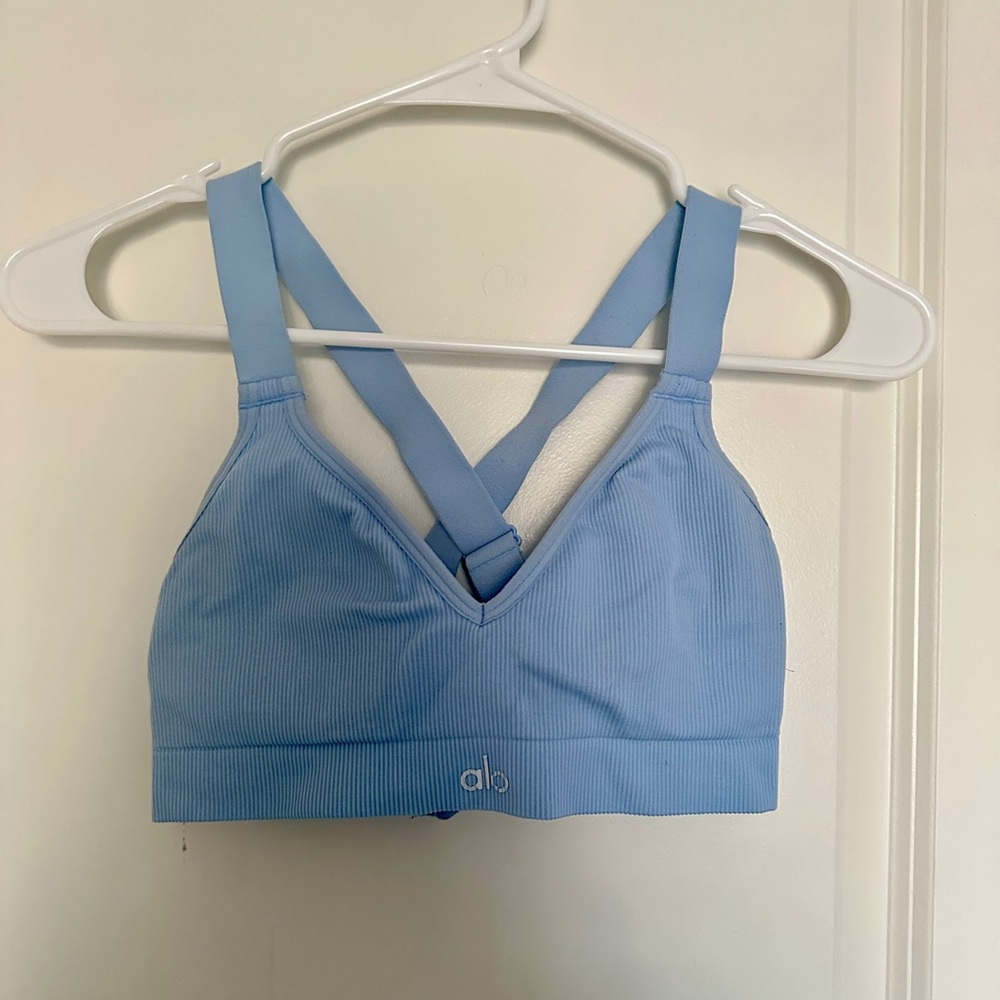 Alo Seamless Ribbed Favorite Bra